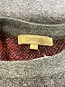 beige Floral Gray Pullover Sweater Size 3 - photo 7