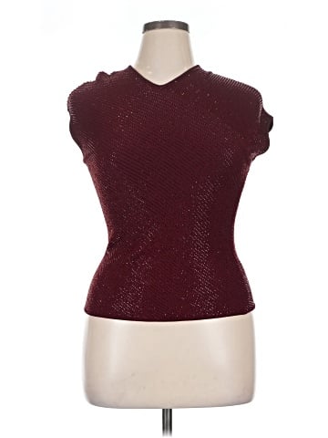 Carmen Marc Valvo Short Sleeve Top (view 1)