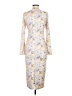 Shein Print Ivory Cocktail Dress Size M - photo 2