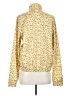 Tory Sport 100% Polyester Floral Yellow Jacket Size S - photo 2