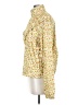 Tory Sport 100% Polyester Floral Yellow Jacket Size S - photo 5