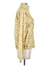 Tory Sport 100% Polyester Floral Yellow Jacket Size S - photo 4