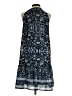 Max Studio 100% Polyester Paisley Blue Casual Dress Size XS - photo 2