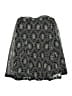 Unbranded Paisley Black Casual Skirt Size L (estimated) - photo 1