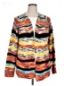 Unbranded 100% Polyester Orange Cardigan Size XL - photo 1