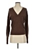 Open Edit Brown Wool Pullover Sweater Size XS - photo 1