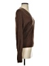 Open Edit Brown Wool Pullover Sweater Size XS - photo 4