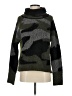 Aqua Camo Multi Color Green Turtleneck Sweater Size S - photo 1