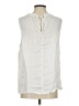 XCVI Ivory Sleeveless Blouse Size S - photo 2