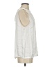 XCVI Ivory Sleeveless Blouse Size S - photo 4