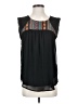 Daniel Rainn 100% Polyester Black Sleeveless Blouse Size S - photo 1