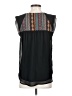 Daniel Rainn 100% Polyester Black Sleeveless Blouse Size S - photo 2