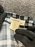 Passport 100% Polyester Plaid Gray Long Sleeve Blouse Size 18 - photo 7