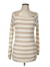 Olivia Moon Tan Long Sleeve Top Size L - photo 1