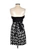 Snap Graphic Black Cocktail Dress Size 13 - photo 2