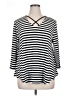 Chico's Ivory 3/4 Sleeve T-Shirt Size XL (3) - photo 1