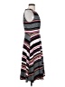Elle Stripes Gray Casual Dress Size S - photo 4