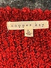 Copper Key Tweed Red Pullover Sweater Size L - photo 7