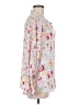 Unbranded Floral Pink Long Sleeve Blouse Size M - photo 4