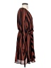 Peyton Jensen 100% Polyester Animal Print Brown Casual Dress Size S - photo 4