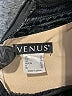 Venus 100% Polyester Black Cocktail Dress Size 10 - photo 7