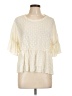 Assorted Brands Ivory Short Sleeve Top Size Lg - XL - photo 1