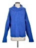 Scoop Solid Blue Pullover Sweater Size S - photo 1