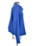 Scoop Solid Blue Pullover Sweater Size S - photo 4