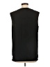 Anne Klein 100% Polyester Black Sleeveless Top Size L - photo 2