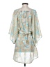 Josh Brody 100% Polyester Blue Kimono Size 2 - photo 2