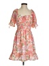 Adelyn Rae 100% Polyester Floral Pink Cocktail Dress Size S - photo 1
