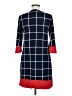 Assorted Brands Argyle Blue Casual Dress Size 6 - photo 2