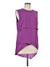 BCBGMAXAZRIA 100% Polyester Purple Sleeveless Blouse Size M - photo 1