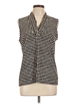 Anne Klein Sleeveless Button Down Shirt
