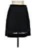 Aqua Solid Black Casual Skirt Size XS - photo 2