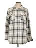 Dictionary 100% Polyester Silver Cardigan Size L - photo 1