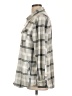 Dictionary 100% Polyester Silver Cardigan Size L - photo 5