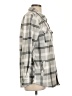 Dictionary 100% Polyester Silver Cardigan Size L - photo 4