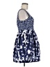 BB Dakota Print Blue Cocktail Dress Size 8 - photo 4