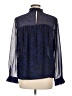 Willow Drive 100% Polyester Blue Long Sleeve Blouse Size L - photo 2