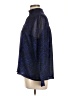 Willow Drive 100% Polyester Blue Long Sleeve Blouse Size L - photo 5