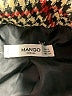 Mango Houndstooth Red Blazer Size XS - photo 6