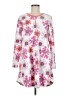 Hue Floral White Casual Dress Size MedEstimated - photo 1