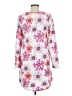 Hue Floral White Casual Dress Size MedEstimated - photo 2