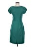 J.Crew 100% Wool Solid Teal Cocktail Dress Size 2 - photo 2