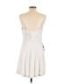 Bebe 100% Polyester White Casual Dress Size L - photo 2