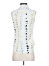 Ann Taylor 100% Polyester White Sleeveless Blouse Size XS - photo 2