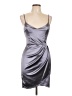 Lulus Metallic Silver Cocktail Dress Size M - photo 1