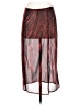 Unbranded Metallic Burgundy Formal Skirt Size S (estimated) - photo 2