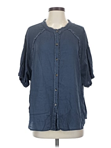 Millibon 3/4 Sleeve Button-Down Shirt (view 1)